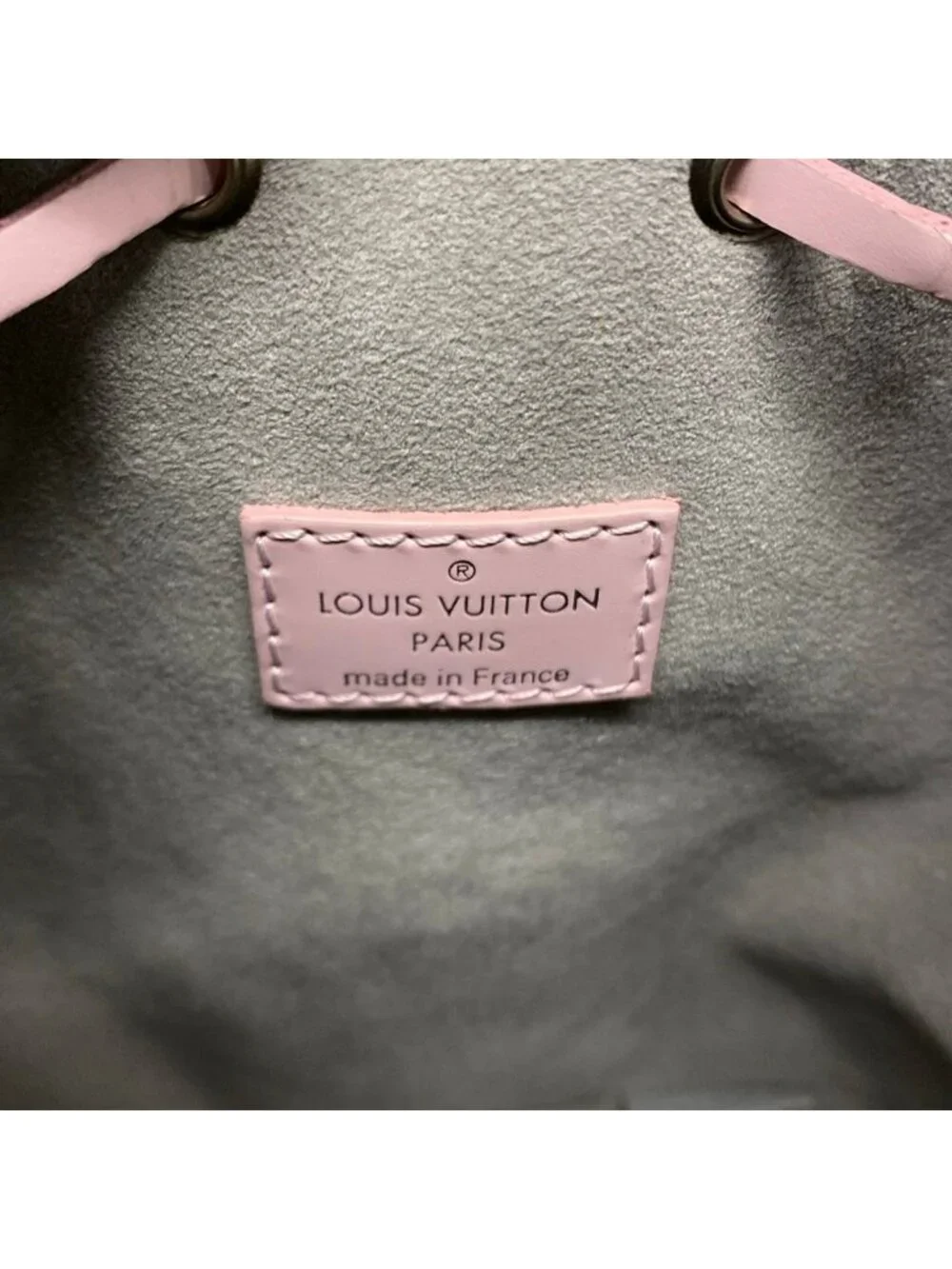 Louis Vuitton Shoulder Bag Epi Nano Noe Pink Leather